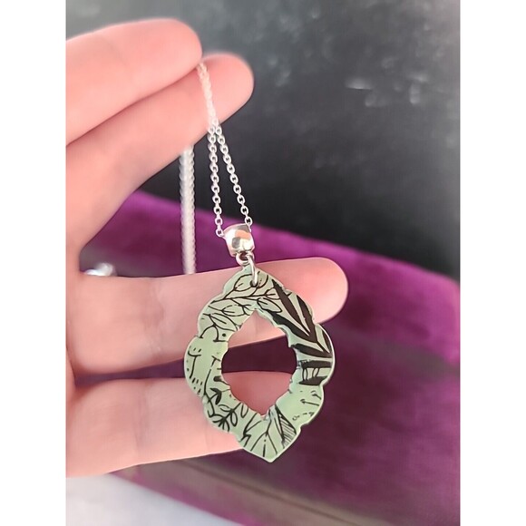 925 Multicolored Leaf Themed Polymer Clay Jewelry Set, NEW - Picture 4 of 10